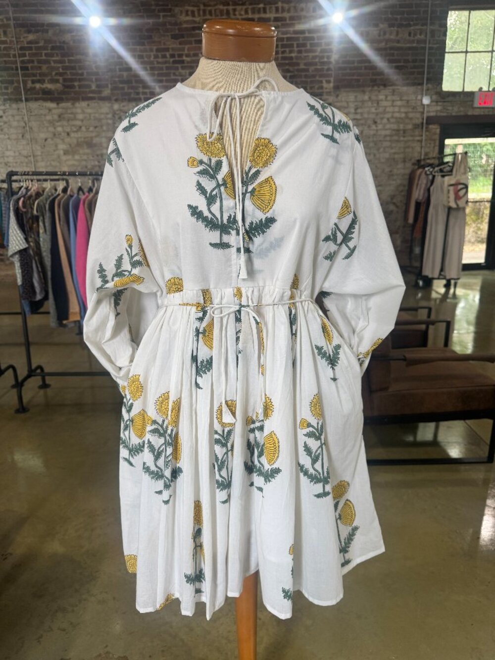 Handmade Poppy Flower Dress